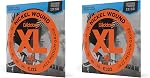 D'Addario Electric Guitar Strings, XL Nickel, EXL110-5P, Regular Light Gauge 10-46, 6-String Set, Pack of 5