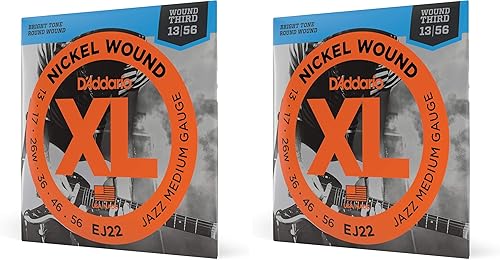 Miniatura 48 de D'Addario XL EXL110-3D - Cuerdas de níquel para guitarra eléctrica de 6 cuerdas, entonación perfecta, sensación consistente, durabilidad fiable