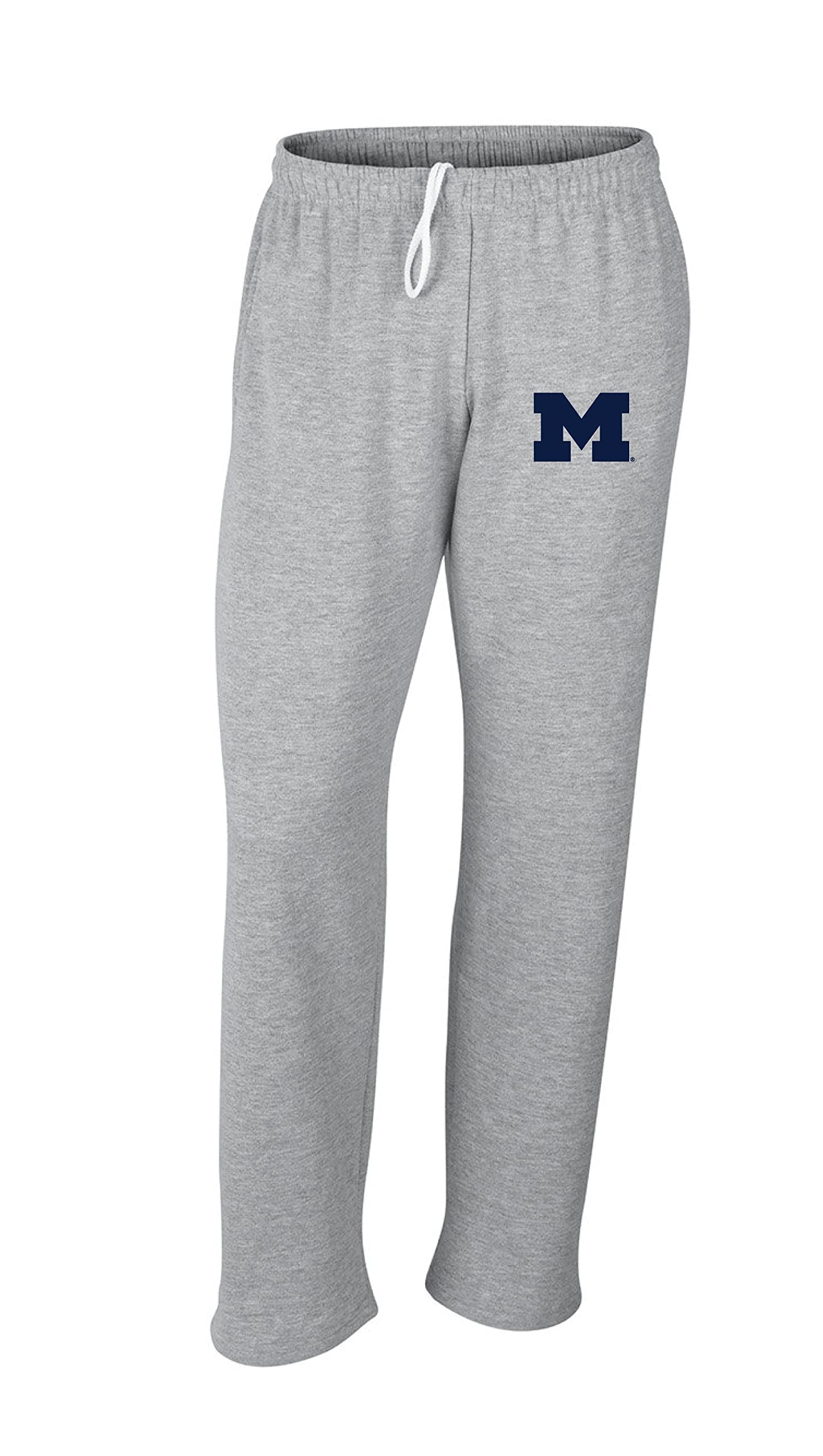 J2 Sport University of Michigan Sweats Wolverines Unisex Fleece Sweatpants Apparel Grey