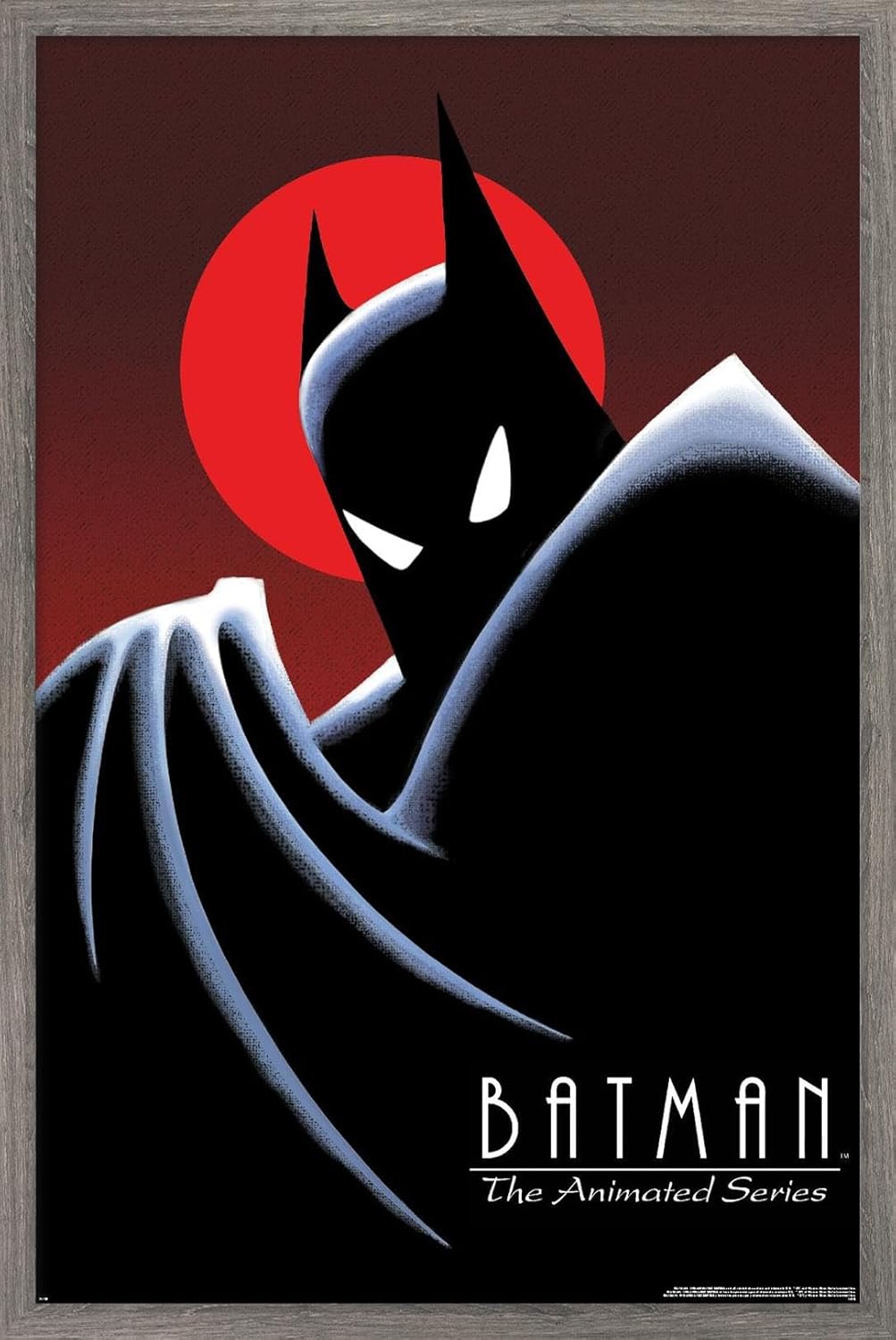DC Comics TV Batman: The Animated Series Wall Poster, 34L" x 22.4W", Premium Poster & Clip Bundle