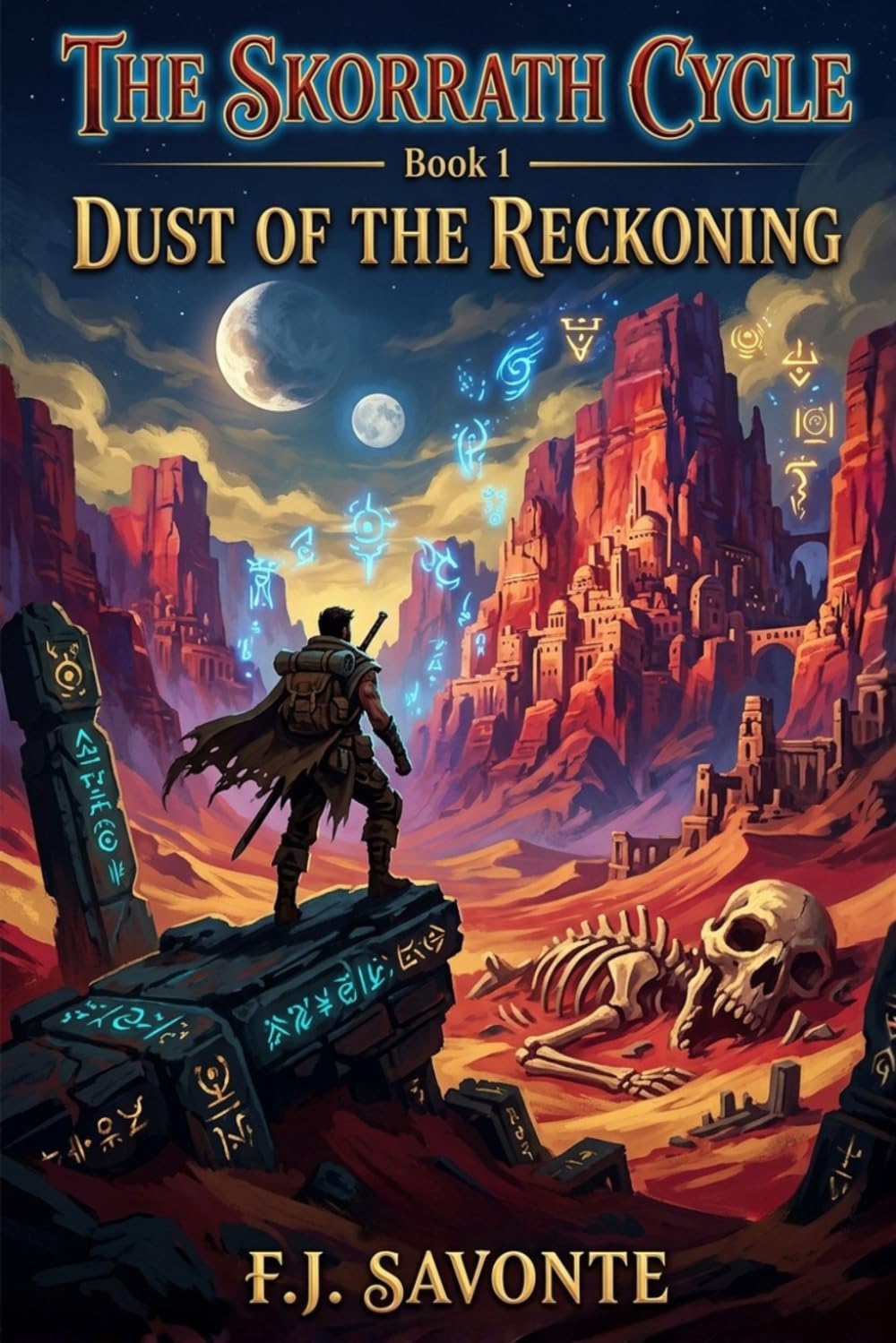 The SKORRATH CYCLE , Book 1, Dust of the Reckoning: A Sword-and-Planet LitRPG Adventure
