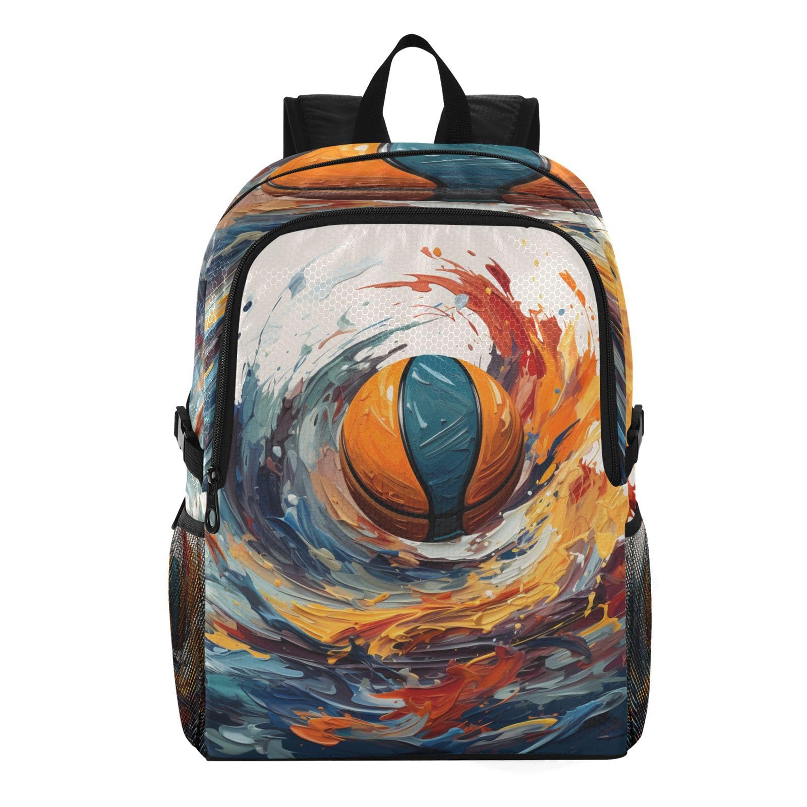 Sac à dos de randonnée pliable compactable léger aquarelle - 8