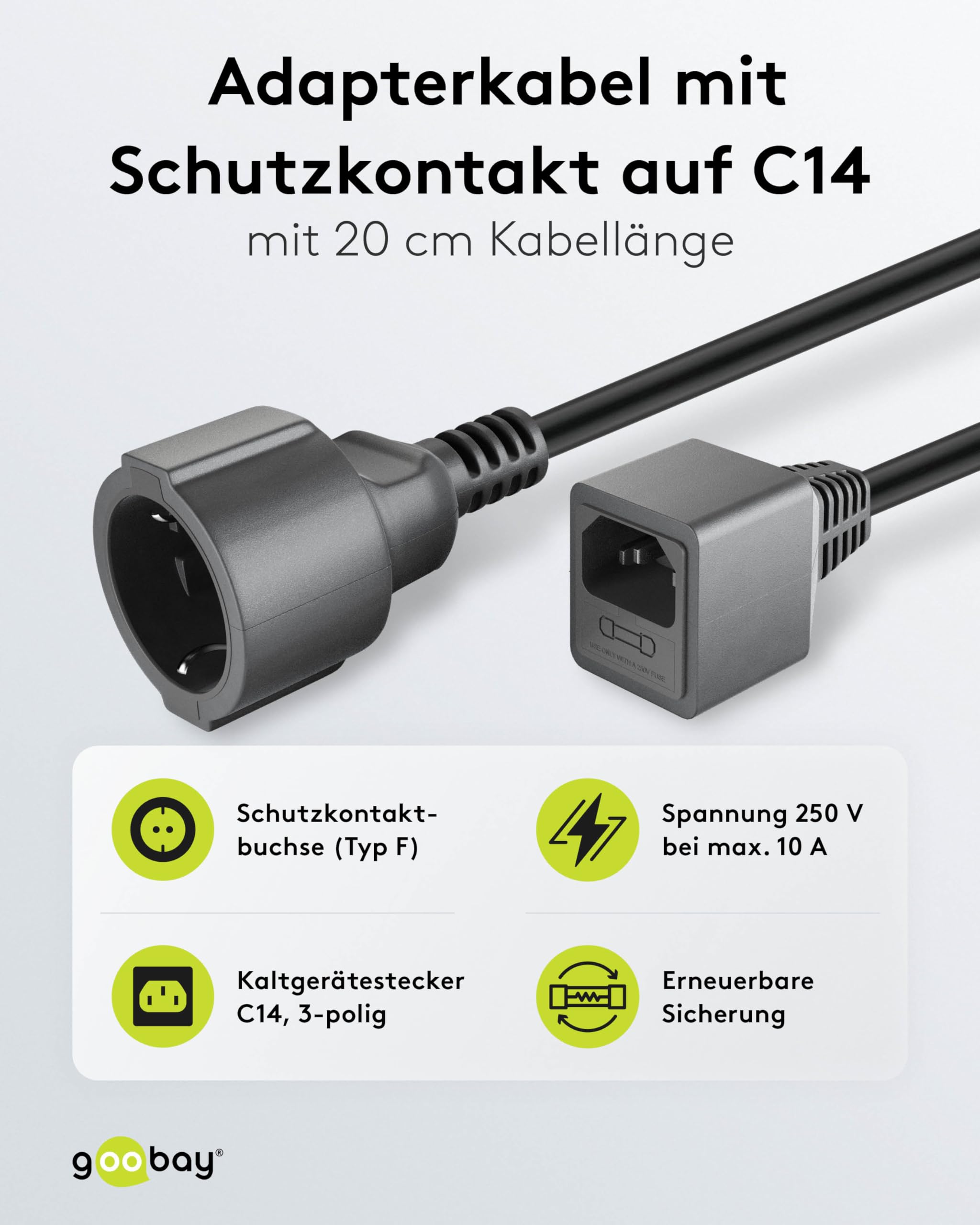 Sourcing Map LED Verbindungskabel 20cm - 10 Stück Set Für T4 T5 T8 LED Röhren