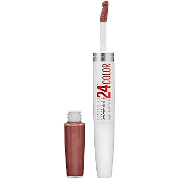 Maybelline New York Superstay 24, 2-step Lipcolor, Constant Cocoa 145