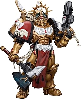 JOYTOY Commander Dante Warhammer 40K 1/18 Action Figures Blood Angels Commander Dante 4.9Inch Collectible Model Birthday Gifts Warhammer Series Model