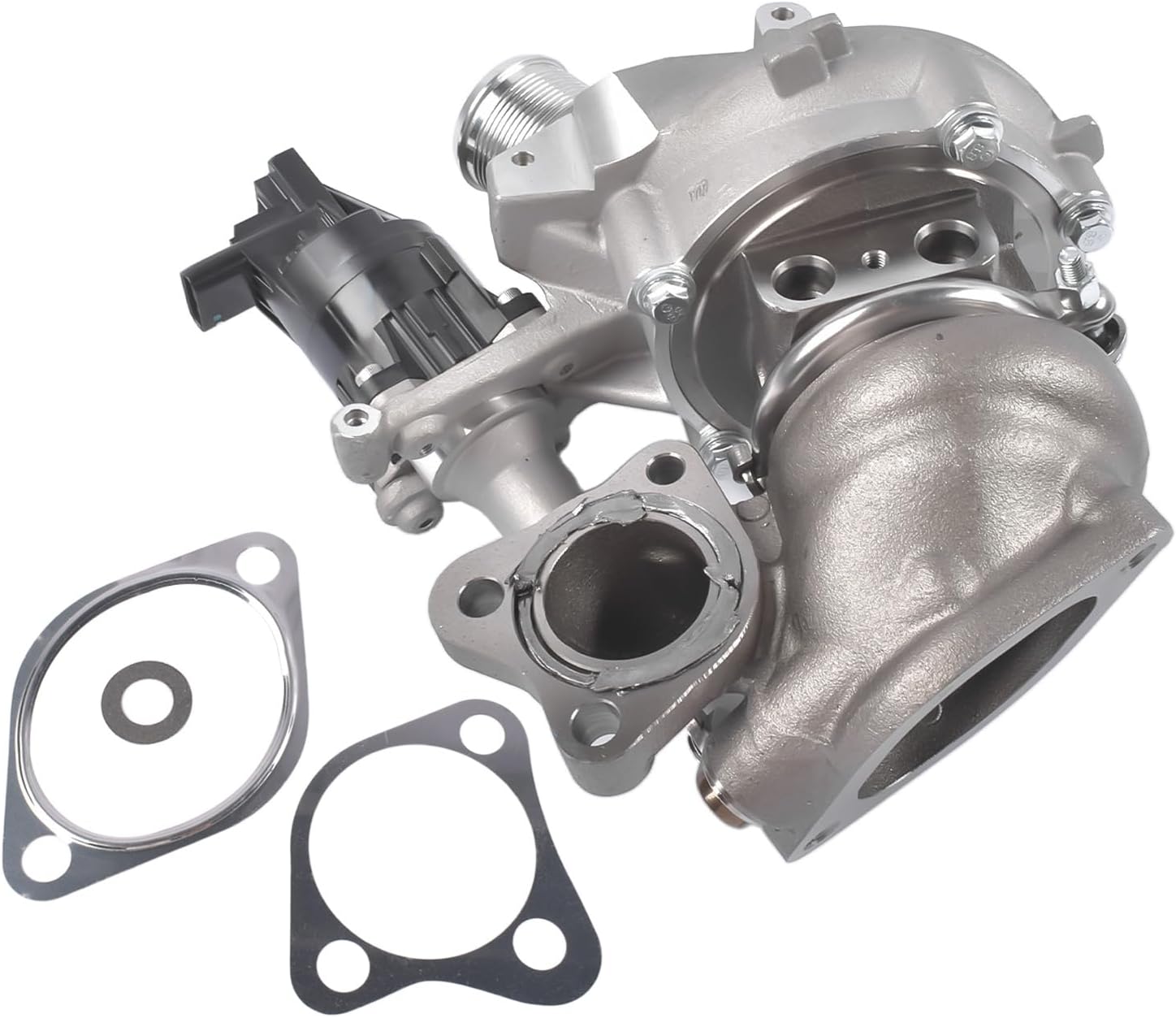 K30 Left Side Complete Turbo Turbocharger Kit with Gasket Replacement for Ford Expedition F-150, for Lincoln Navigator 2018-2021# JL3E6C879BF JL3E6C879BF JL3Z6K682C JL3Z6K682A JL7E6C879BF JL7Z6K682A