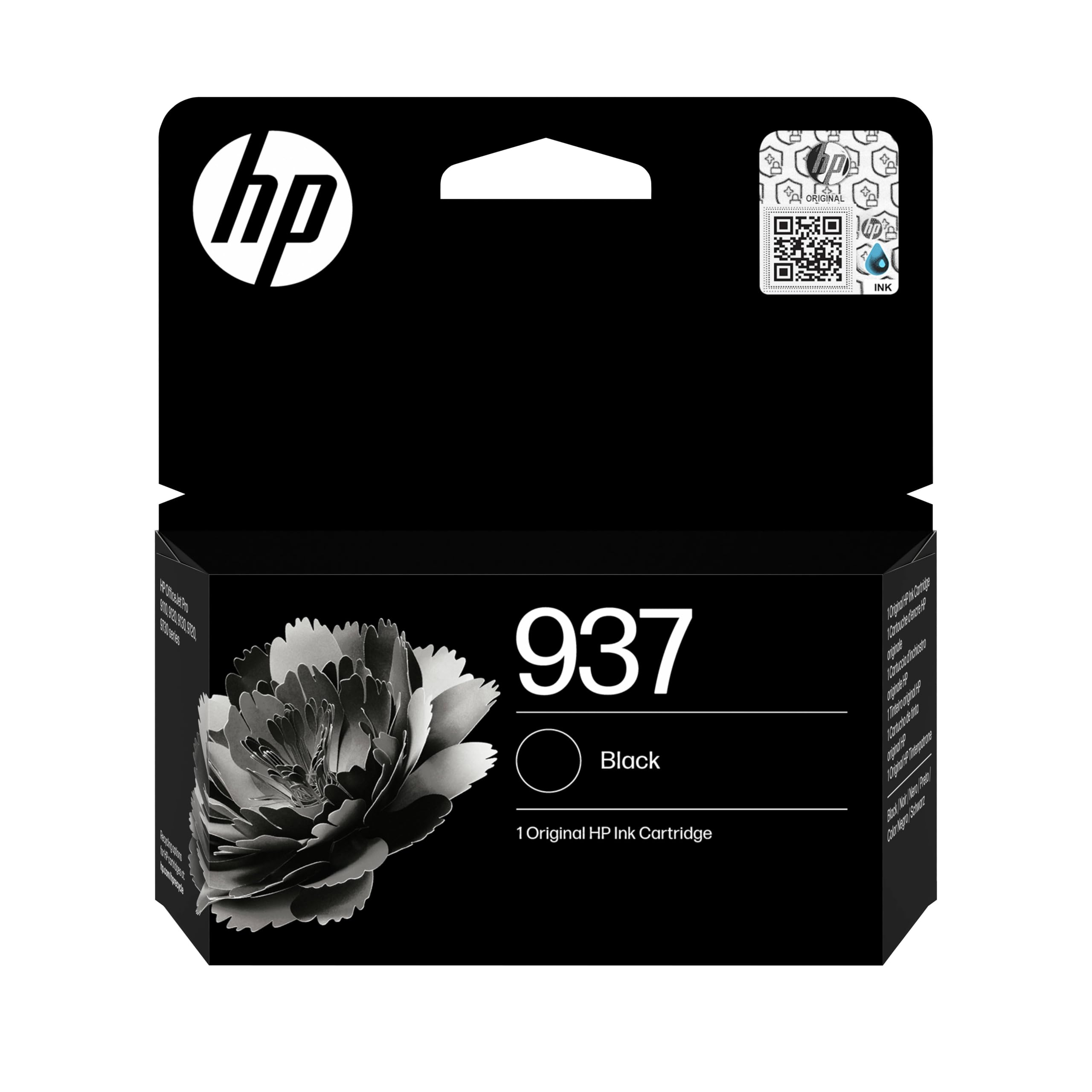 HP 937 Nero, Cartuccia Inchiostro Originale