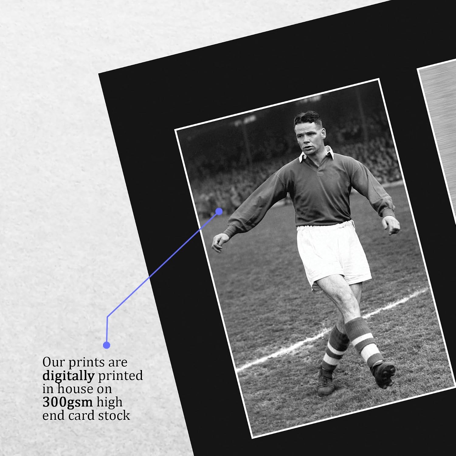 HWC Trading Billy Liddell Liverpool Gifts Printed Signed Autograph Picture for Soccer Fans and Supporters - US Letter (ID-007494)
