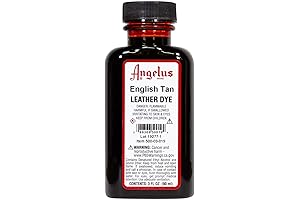 Angelus Tan Leather Dye: Enhance Your Leather's Beauty
