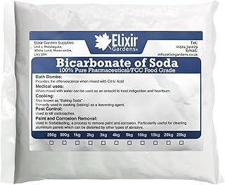 Elixir Sodium Bicarbonate - Food Grade - Bicarbonate of Soda - 5kg