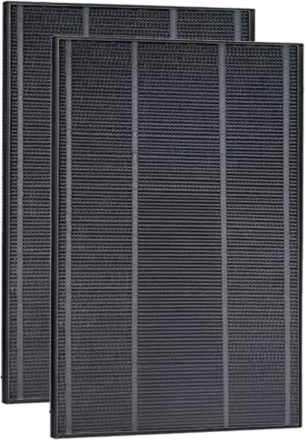 2-Pack Deodorizing Screen Compatible With Sharp Air Purifier Replacement KC-860U Filter, Parts FZ-C150DFU Compared (Kc-860u)