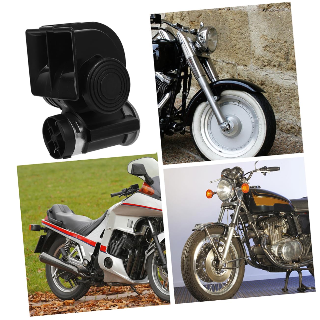 GLEAVI 12v Bocina De Aire Para Camiones y Trenes Sonido y Fuerte Diseño Elegante Materiales Plásticos Resistentes y Duraderos