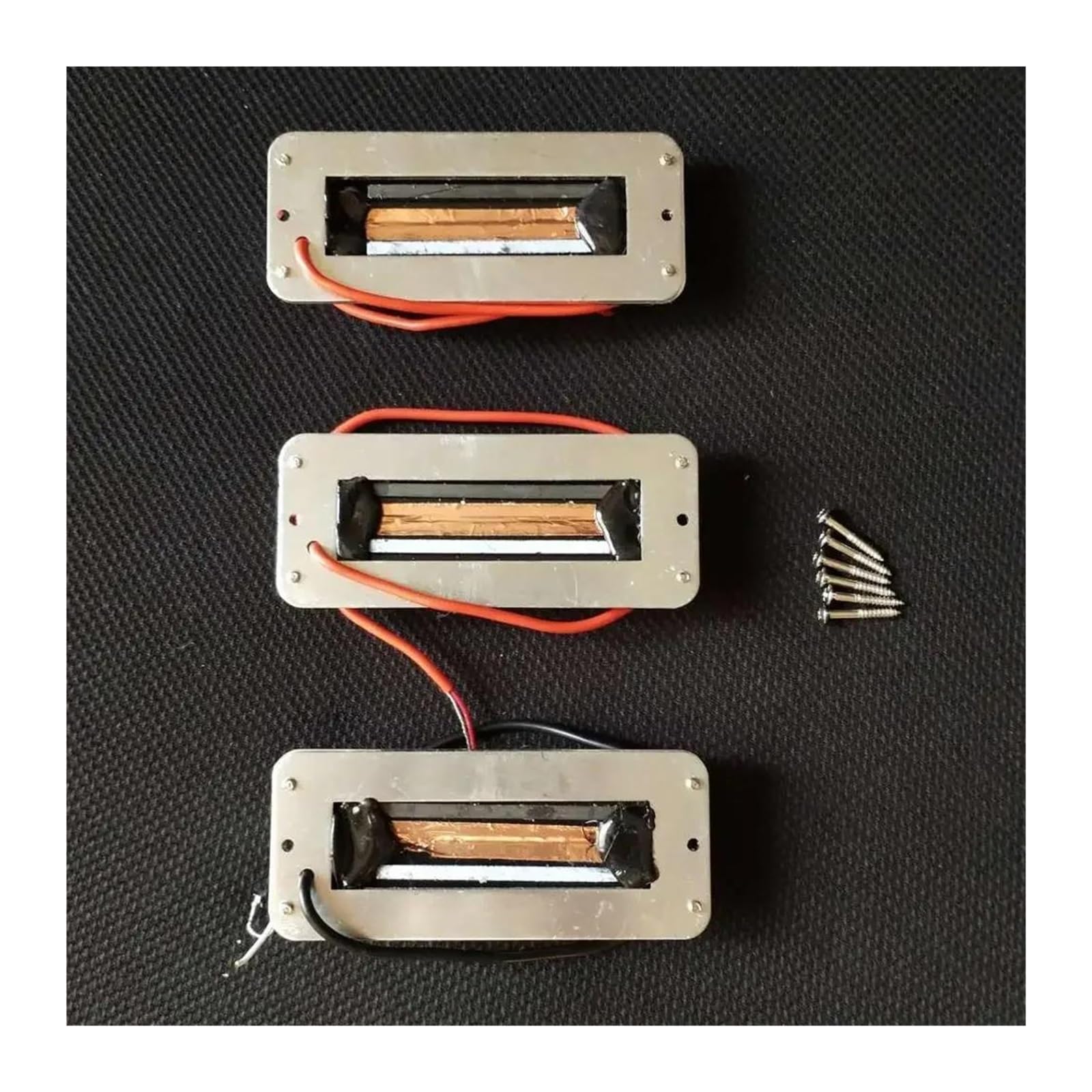 Zestaw Przetworników Gitarowych Chrome – Profesjonalne Części Zamienne Do Gitary Elektrycznej Przetworniki Instrumentów Gitary Elektrycznej(3 pcs)