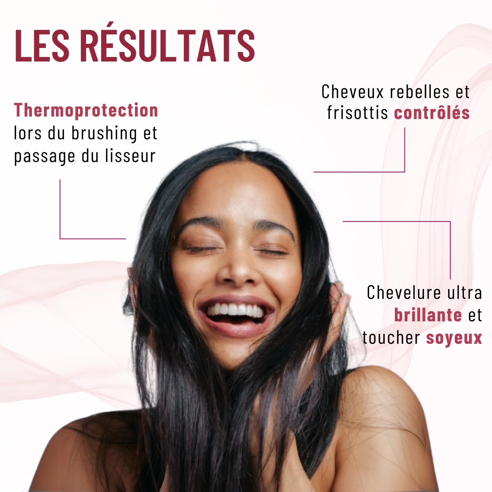 Smoothing serum with Argan oil 100ML, 100 ml - Image 4