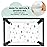 Yoofoss Pack and Play Sheets Fitted, Mini Crib Sheets 2-Pack for Pack N Play Mattress, Stretchy Playard Sheet, Soft and Breathable (Cloud)