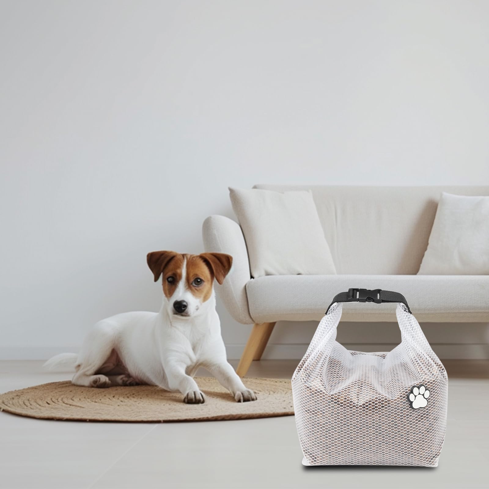 Lot de 2 sacs de voyage pour chien, conteneurs étanches parfaits pour camping, pension de chien et escapades