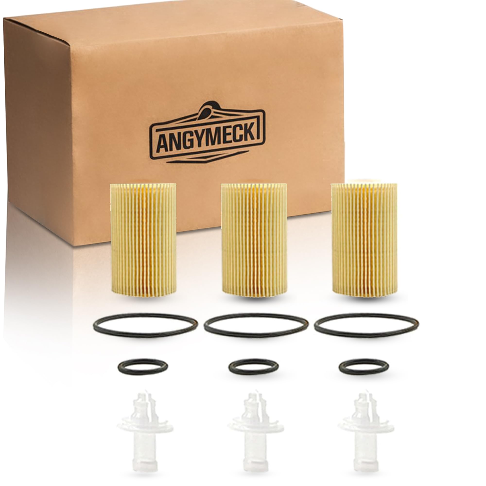 AngyMeck 3-Pack Oil Filters