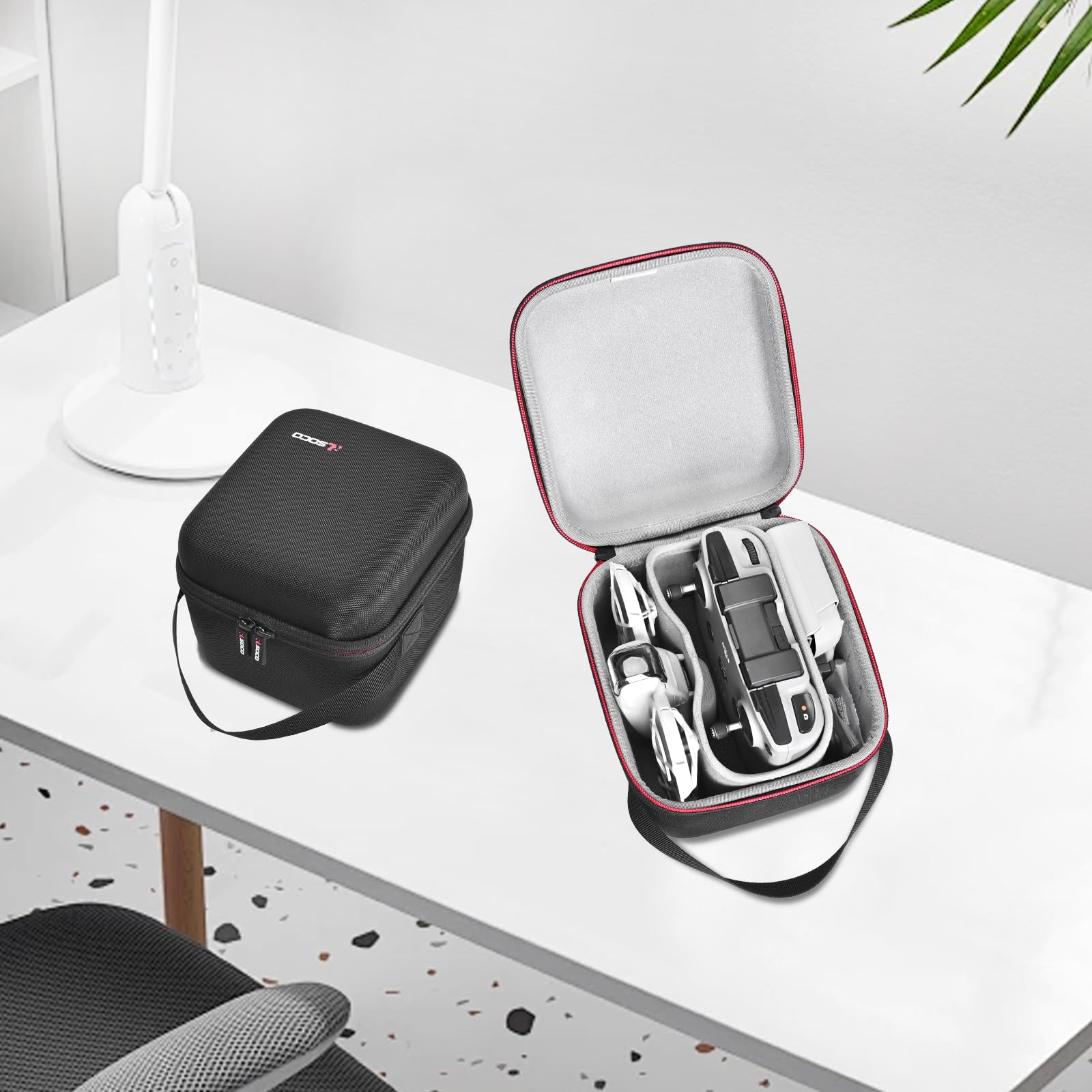 RLSOCO Custodia per DJI Neo mini drone, adatta agli accessori Neo: corpo Neo, telecomando RC-N3, hub di ricarica, eliche di ricambio, cavi I Borsa da viaggio con cerniera YKK (solo custodia)