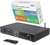 Bluetooth Internet Radio with DAB+ | Digital Tuner for Hifi Stack | FM, Spotify Connect, Podcasts | 90+ Presets, Colour LED Display | USB, AUX, RCA | Remote Control | MAJORITY Fitzwilliam 2024 (Black)