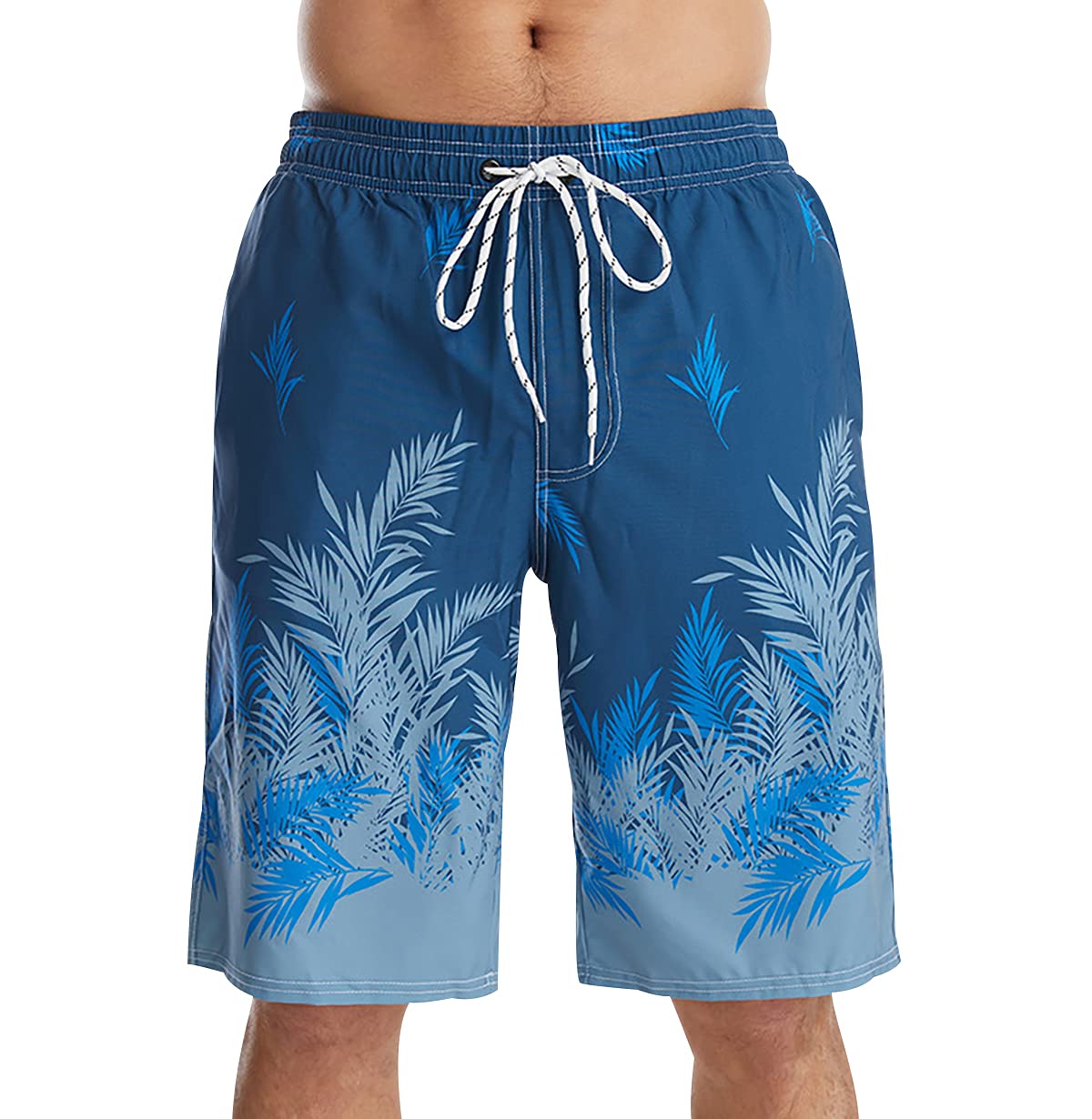 Peuignao Bañador Natacion Hombre Rayas Flores Bañadores Hombre Secado Rapido Traje de Baño Hombre Bañador Surf Corto Deportivo Piscina Natación Playa Surfero Hombre Natacion Short Playa Talla Grande Casual