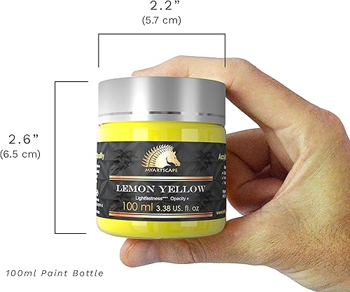 Miniatura 5 de Pintura acrílica - 3.4onzas líquidas - Calidad profesional - MyArtscape