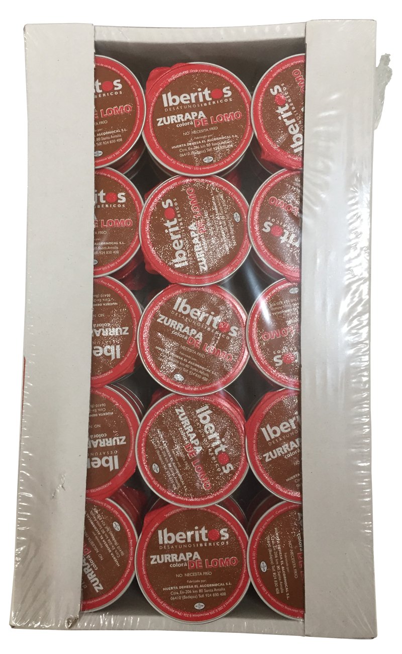 Iberitos Zurrapa de lomo colorá 45 x 25 g