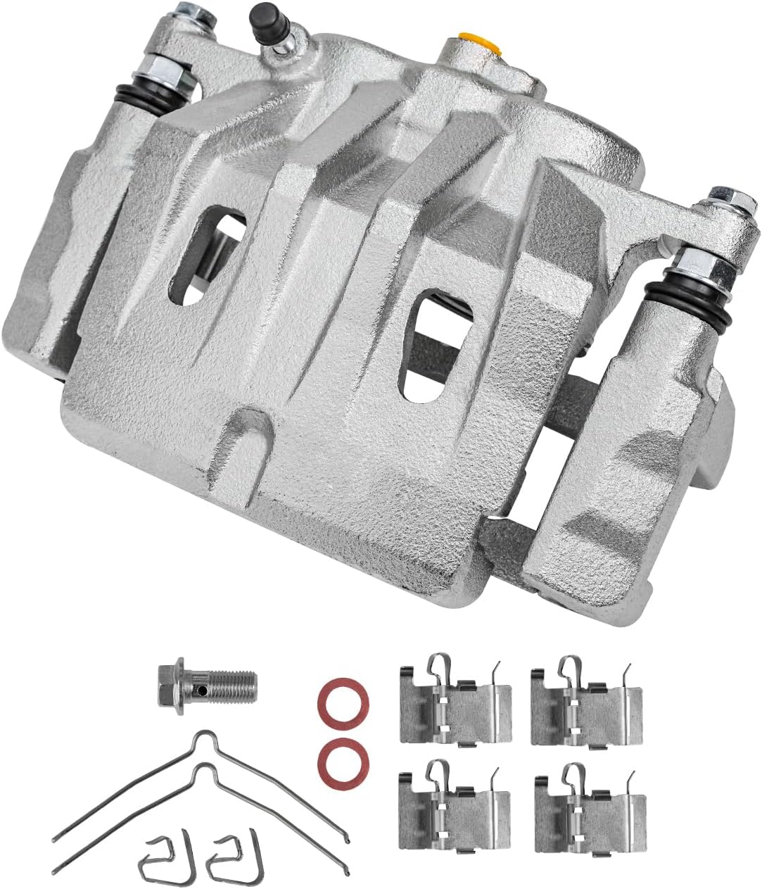 Detroit Axle - Front 2pc Brake Calipers for Toyota Highlander Lexus NX200t NX300 NX300h RX350 RX450h, 2 Disc Brake Calipers Replacement