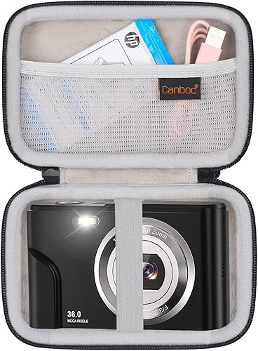 Miniatura 8 de Canboc Funda para cámara digital CAMKORYSevenatLecranBesungoVAHOIALDBEVLXNIVIWEUKJLO Video Vlogging y otras cámaras compactas portátiles para