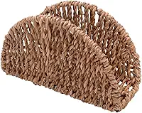 Mimo Style Porta Guardanapo, Formato Meia Lua. Feito Inteiramente de Fibra Natural, Material Resistente e de Alta Qualidade. Elegante e Combina Perfeitamente Com Todos os Ambientes