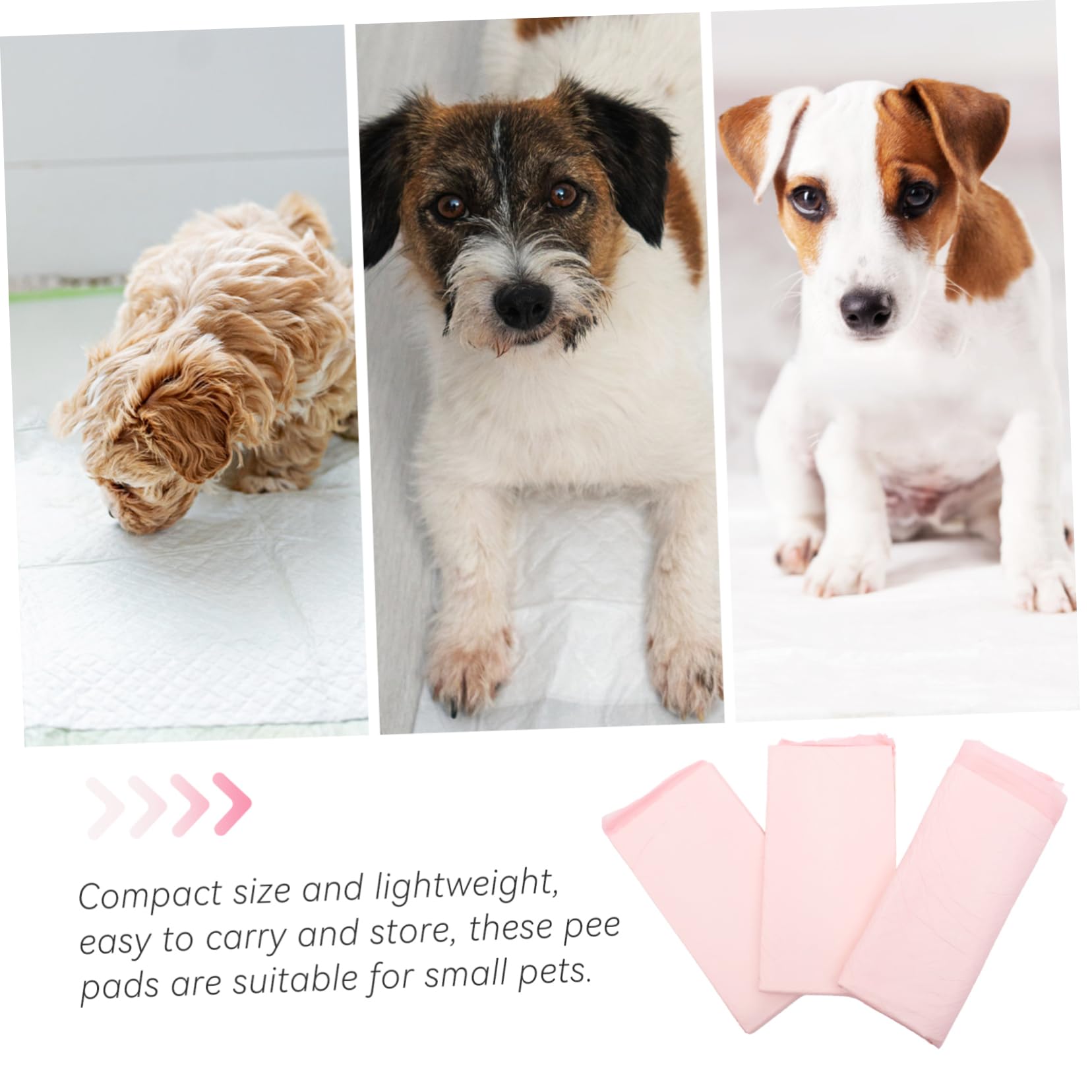 UPKOCH 25 Pezzi Tappetini Igienici Assorbenti per Animali Impermeabili Addestramento Animali Domestici
