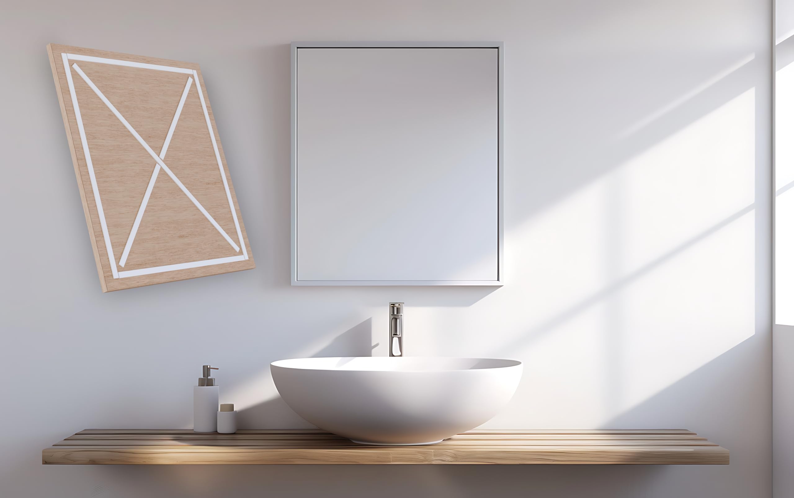 Spiegelklebeband doppelseitig | stark klebendes Montageklebeband | 1mm dick | Universal Doppelklebeband | doppelseitiges Klebeband für Holz, Metall, Kunststoff ect (30 mm x 50 m)