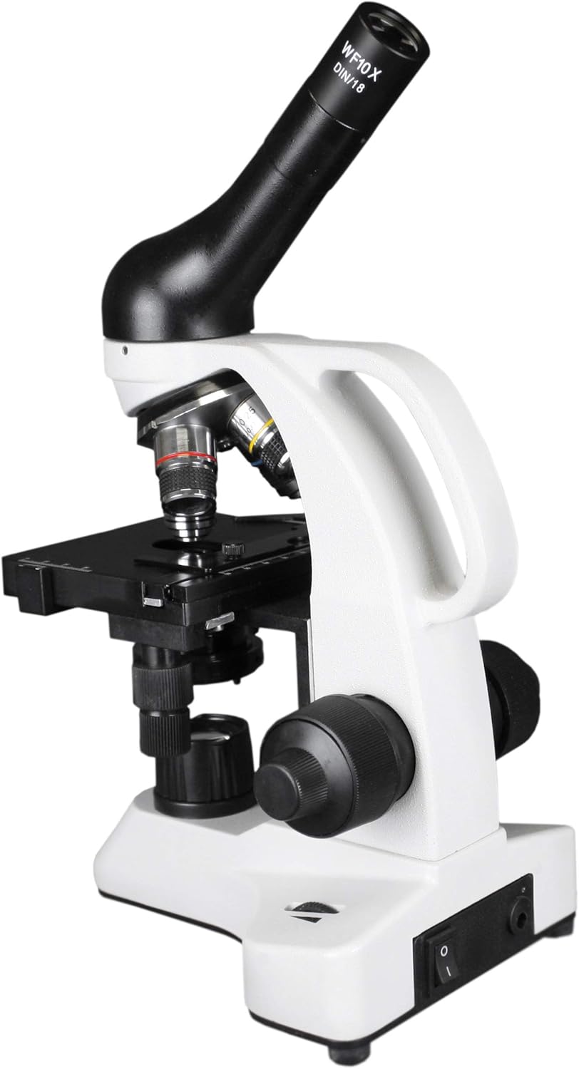 70% оƒƒ Dіѕсоunt Vision Scientific VME0006-100-RC-E2 LED Cordless Microscope, 40-2000X Magnification, LED Illumination with Light Intensity Control,1.25 N.A Abbe Condenser, Built-in Mechanical Stage