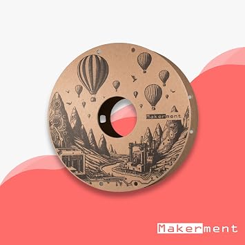 PLA Maker (Canlı Mercan), 1.75mm 1kg 3D Yazıcı PLA Filamenti