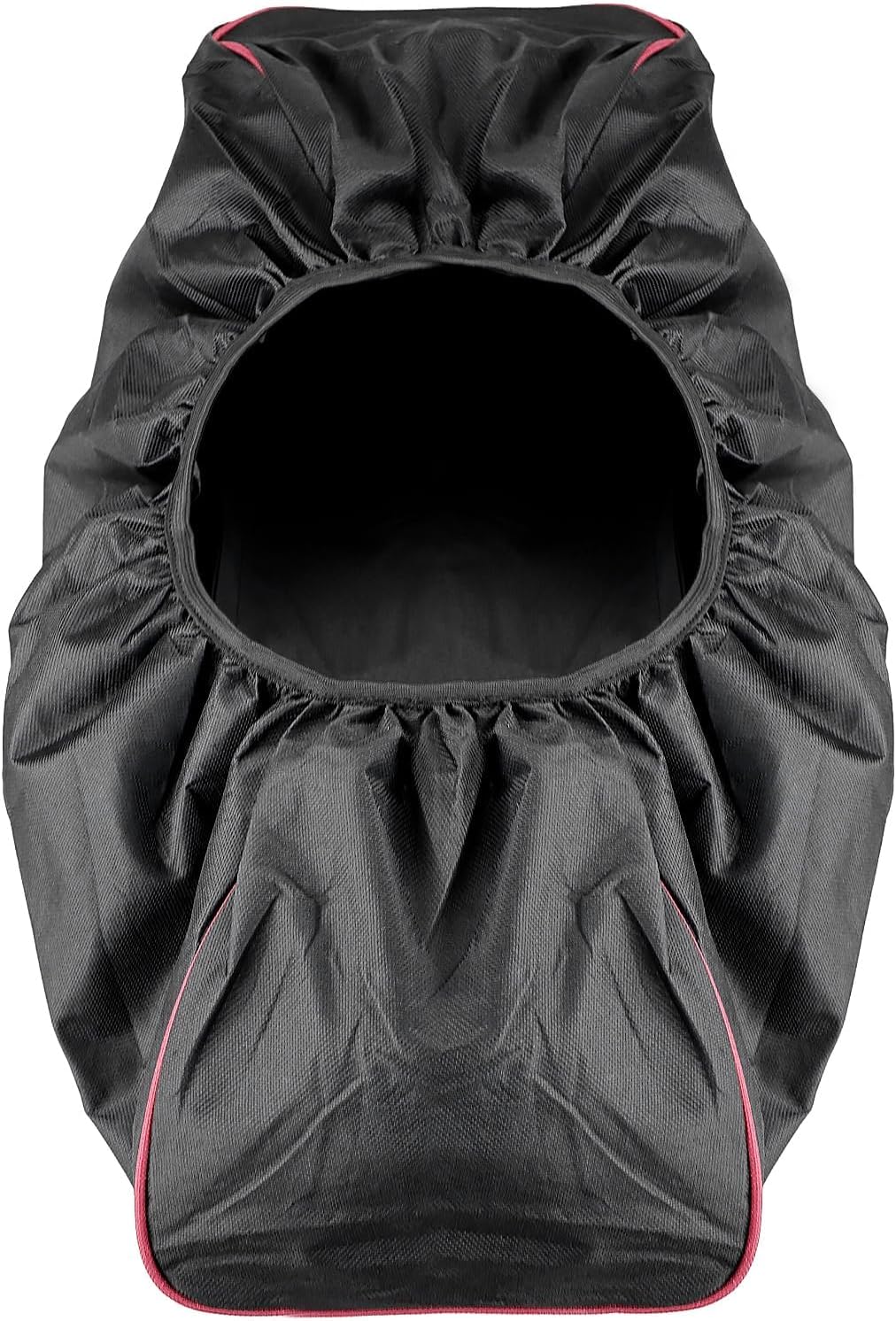 Car Winch Cover, Black Waterproof Anti-dust Soft Winch Cover Fits 8,000-17,500 lbs Capacity Trailer SUVs (Black)