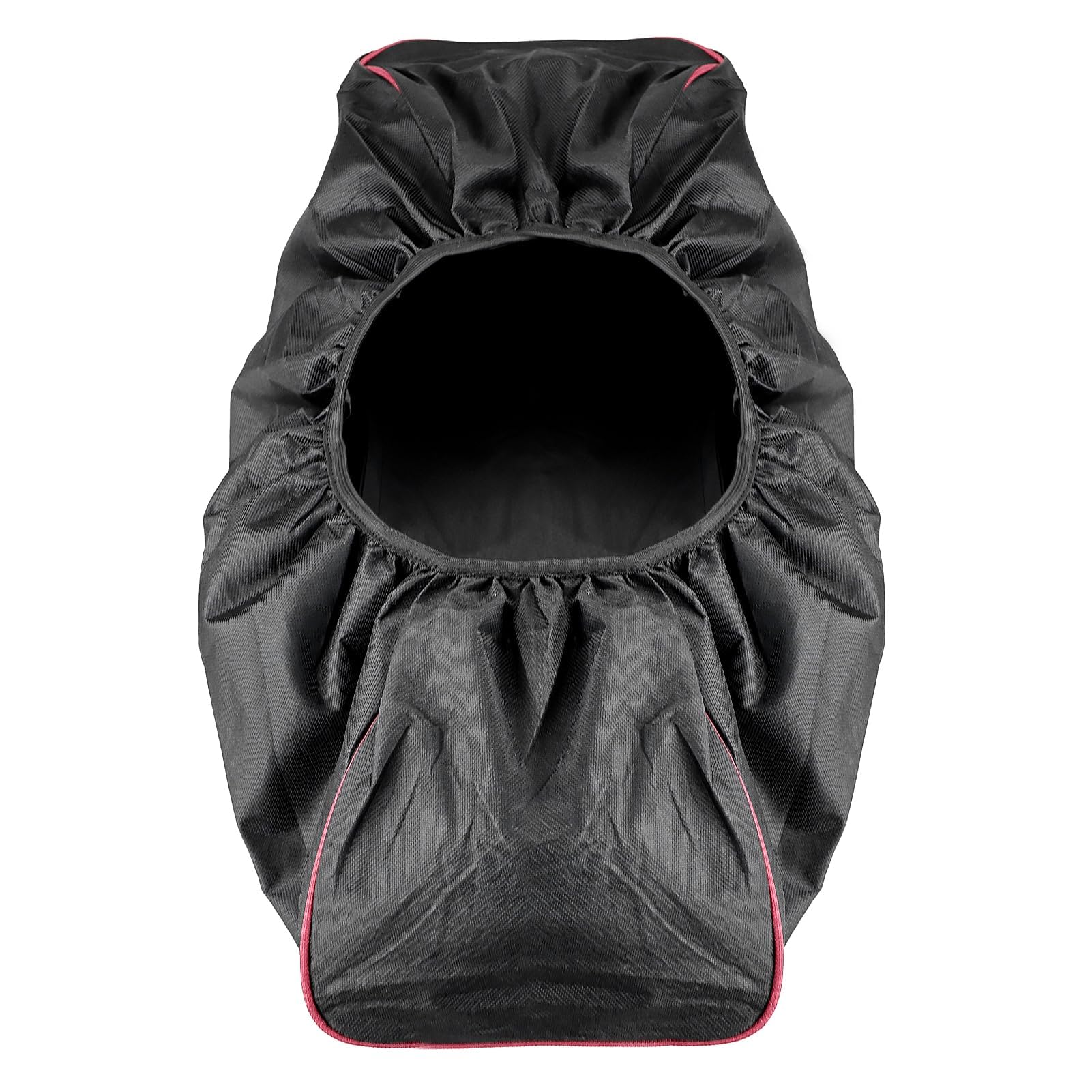 ZCYKJ Car Winch Cover, Black Waterproof Anti-dust Soft Winch Cover Fits 8,000-17,500 lbs Capacity Trailer SUVs (Black)