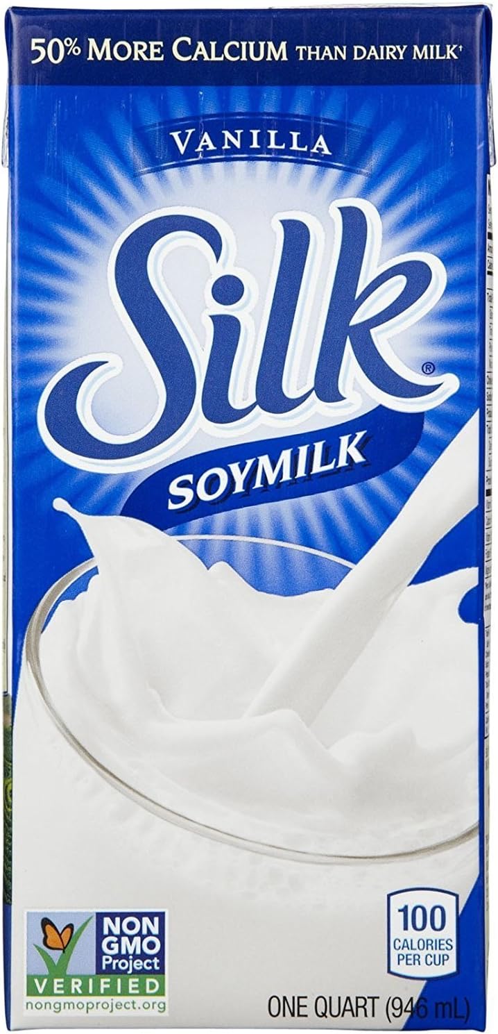 Silk Soymilk Vanilla Silk Soy Milk Aseptic (12x32 OZ)