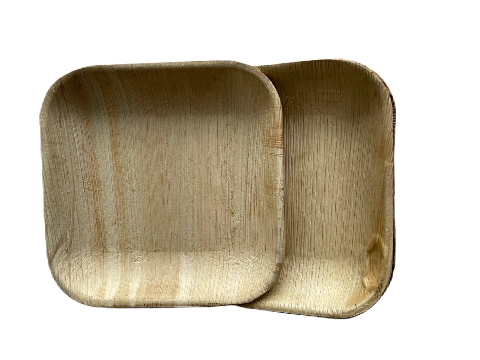 Simply Organic Biodegradable Products - Areca Leaf, Biodegradable, Compostable,100% Natural, Safe & Hygienic, Ecofriendly, Disposable 7 inch Square Plates (Pack of 20)