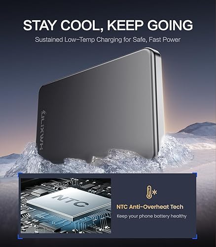 Miniatura 7 de Cargador portátil Magsafe de 0.3 pulgadas, fabricado en aleación, para iPhone, batería magnética de carga rápida de 5000 mAh, batería inalámbrica