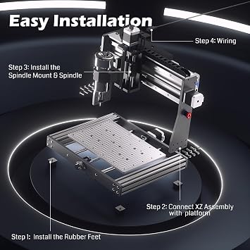 جينميتسو 3020-pro Max V2 Cnc راوتر آلة + Cnc Mpg تحكم عجلة اليد