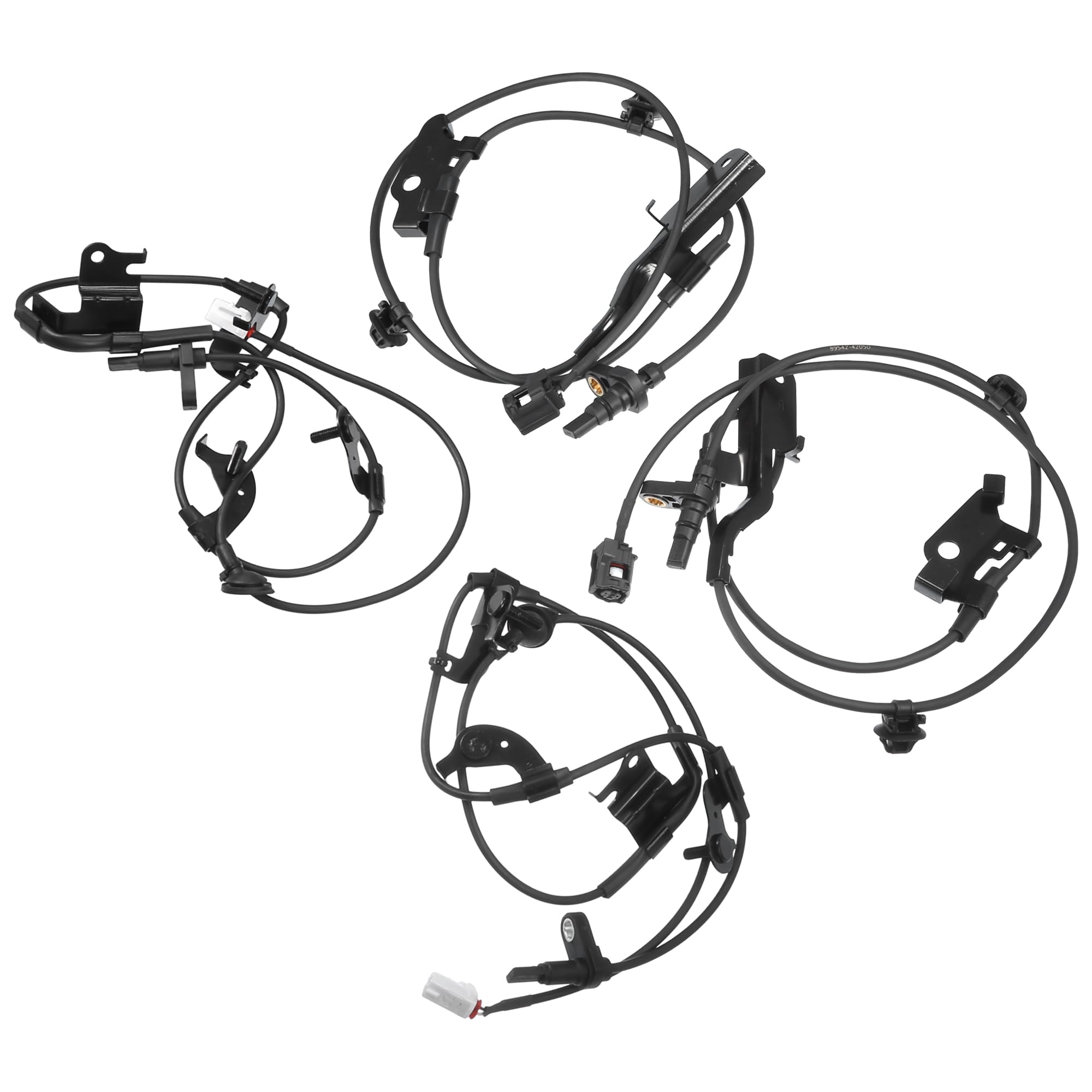 QUARKZMAN 1 Set Sensore di velocità ruota ABS anteriore posteriore sinistro destro per Toyota RAV4