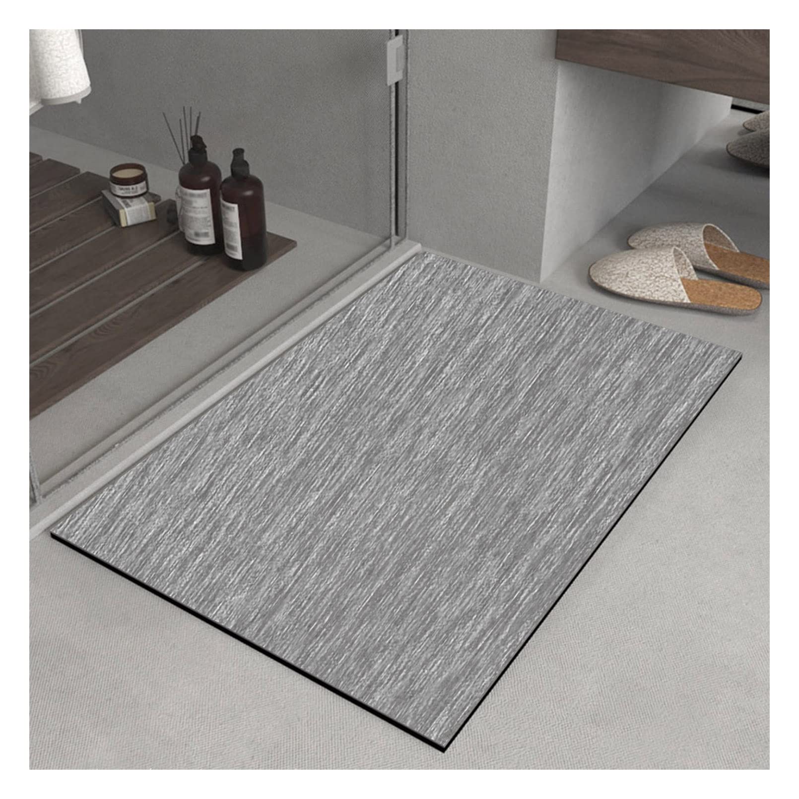 Tapis de bain lavable et antiglisse pour sécuriser les sols de la maison