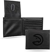 Vista 13 de Rico Industries - Cartera de diseño delgado con grabado láser de la NBA, cartera con grabado láser estilo billetera - Gran regalo