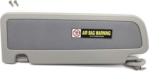 Miniatura 3 de Ezzy Auto Visera solar lateral del pasajero derecho gris para Honda Civic 2006 2007 2008 2009 2010 2011 EX LX Sedan SI Coupe 83280-SNA-A01ZA