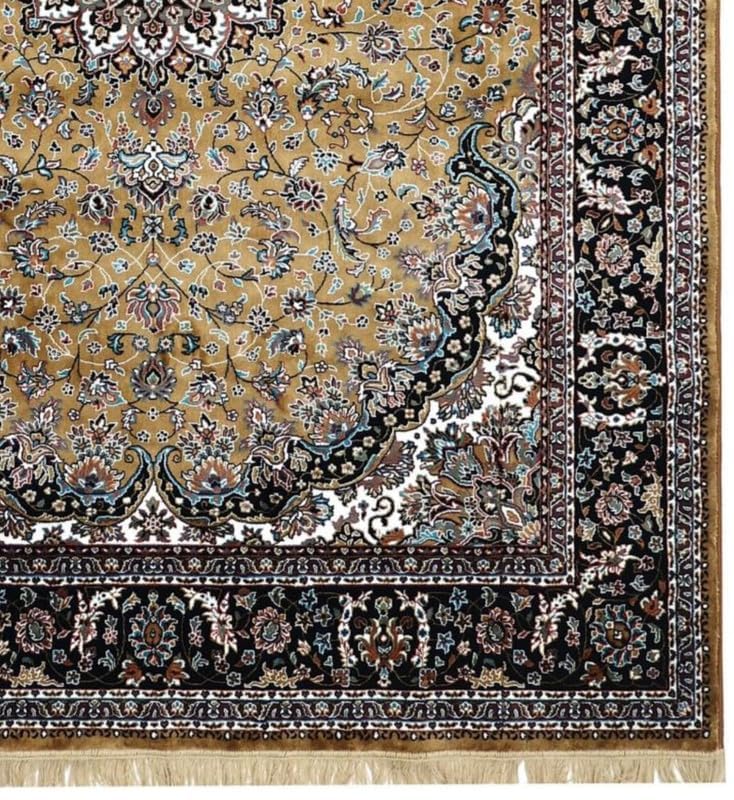 Image of Luxury Silk Carpet 5 x 7 FEET for Living Room or Bedroom, Made with Premium Silk, Perfect for Elegant Interiors Comfort and Timeless Design