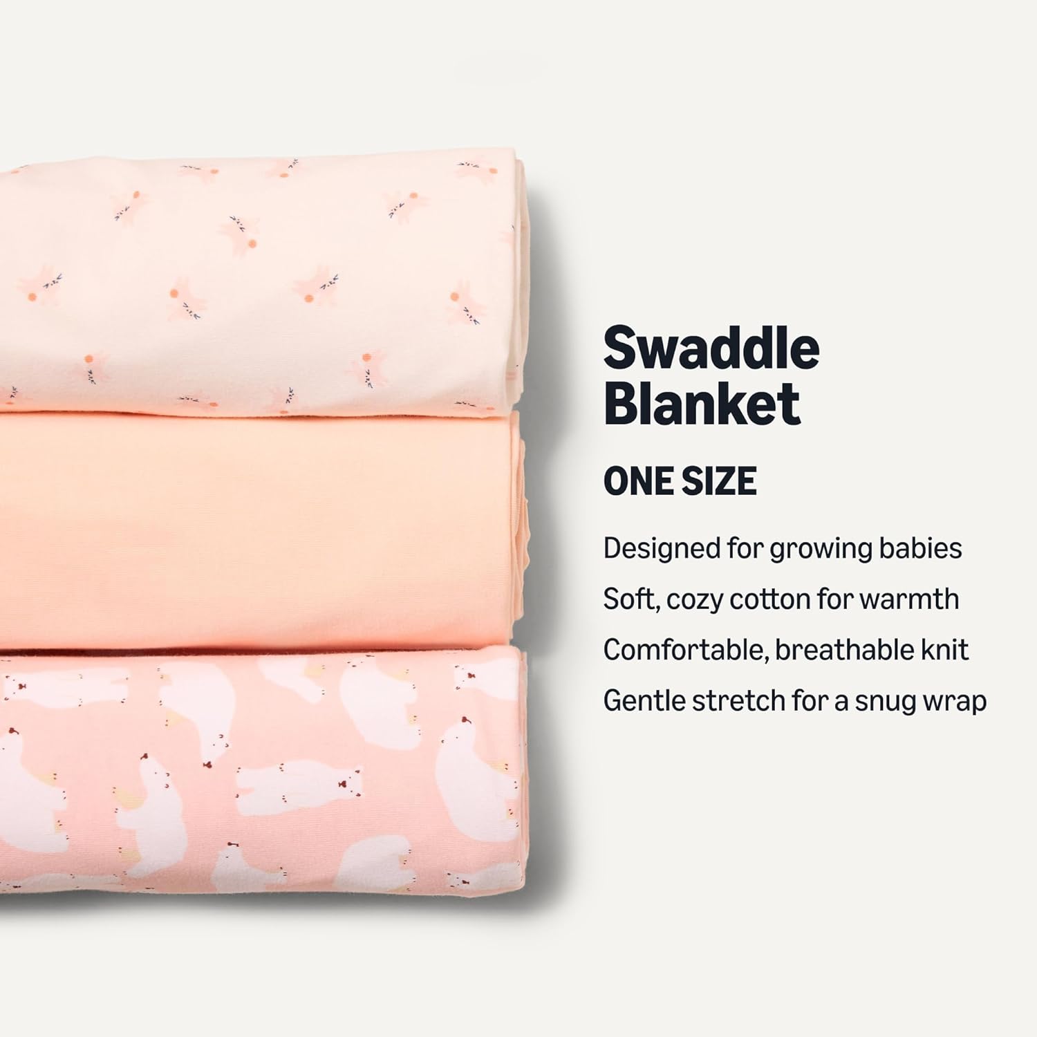 Amazon Essentials x Sofia Grainge Unisex Babies' Swaddle Blanket - Image 2