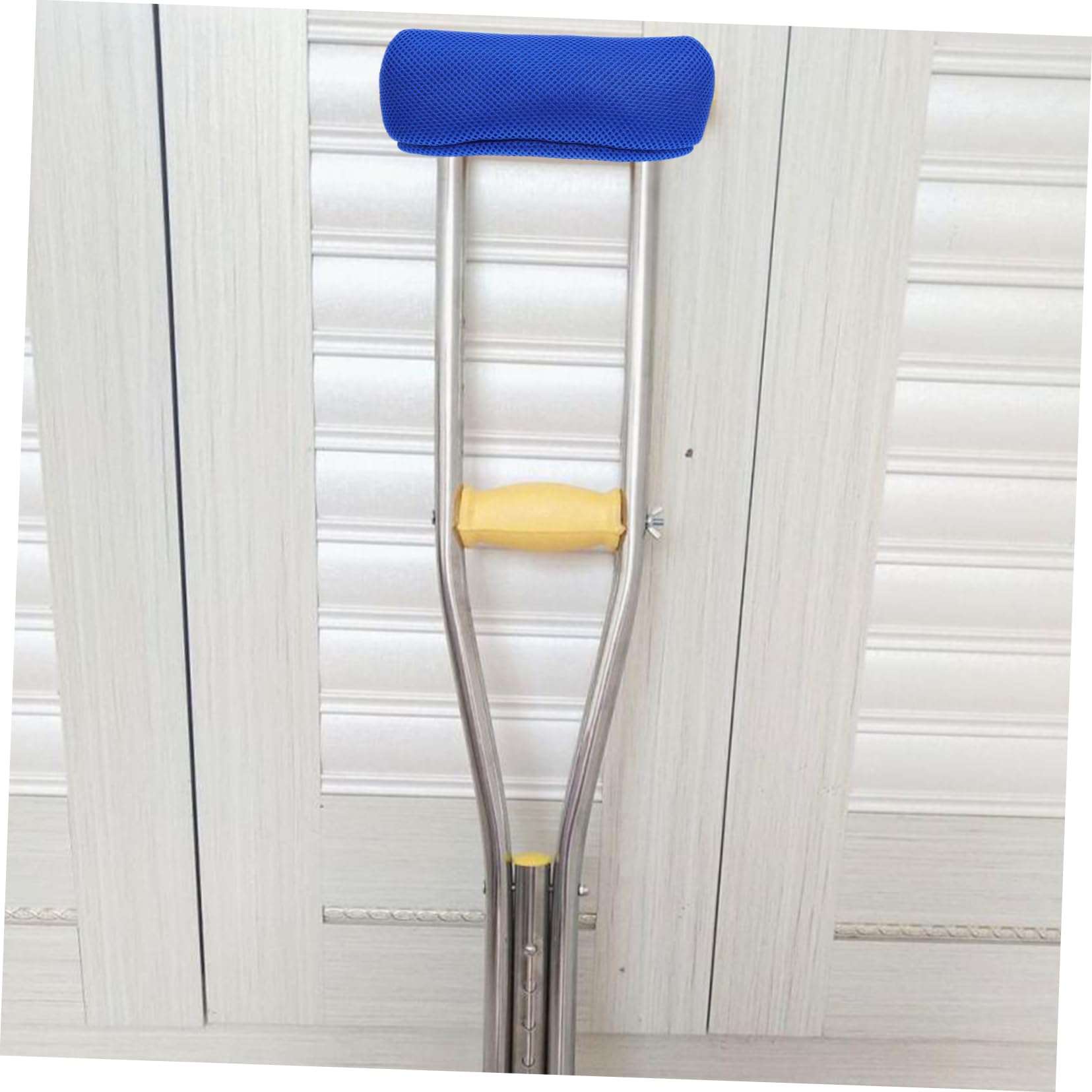 Almohadillas para Muletas Axilares 1 Par Algodón Esponja Azul