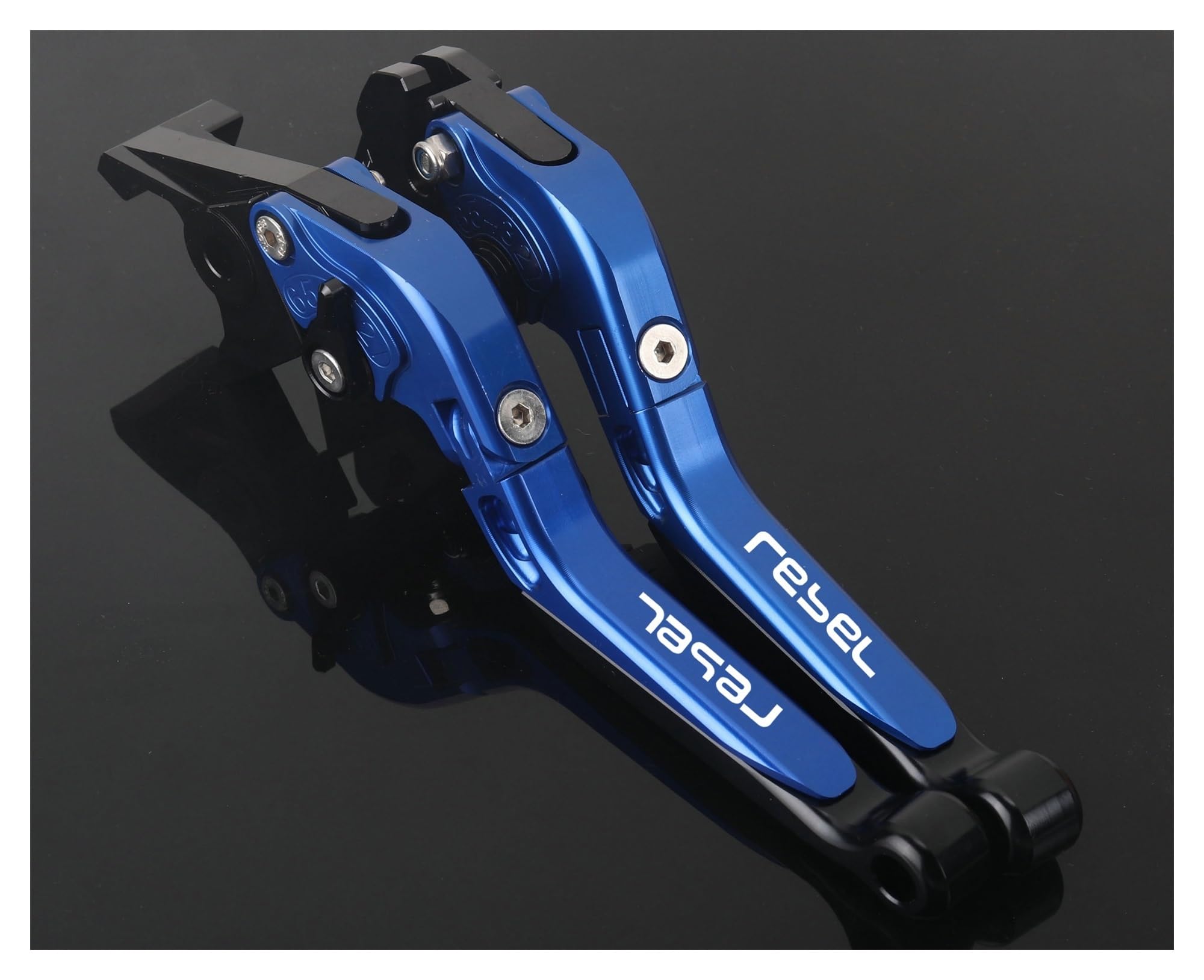 Lijiurger Blue Motorcycle Clutch Lever For Cm/Cmx For Rebel 300/500 Cmx500 Cm500 2016-2024 Motor Brake Lever Clutch Set Adjustable Folding Handle Guard Levers