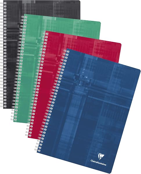 Clairefontaine A4 Spiral Notebook Small Squares