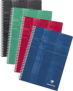 Clairefontaine Linicolor Evolutiv'Book - Cahier à spirale - A4 (21x29,7 cm) - 240 pages - petits