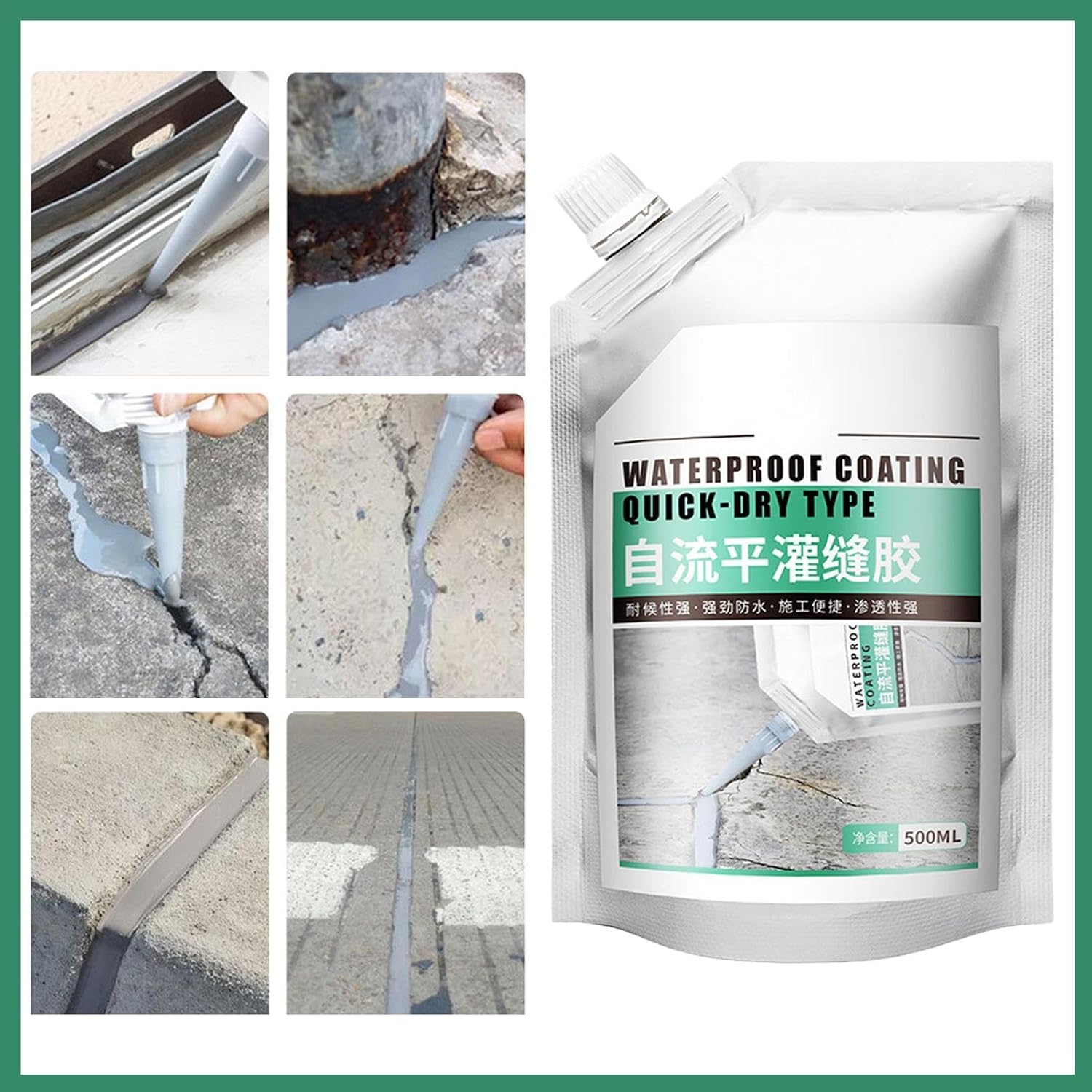 Concrete Crack Repair Quick-Drying High-Strength Wear-Resistant